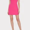 Jumpsuits & Rompers-MILLY Adella Cady Mini Dress Pink