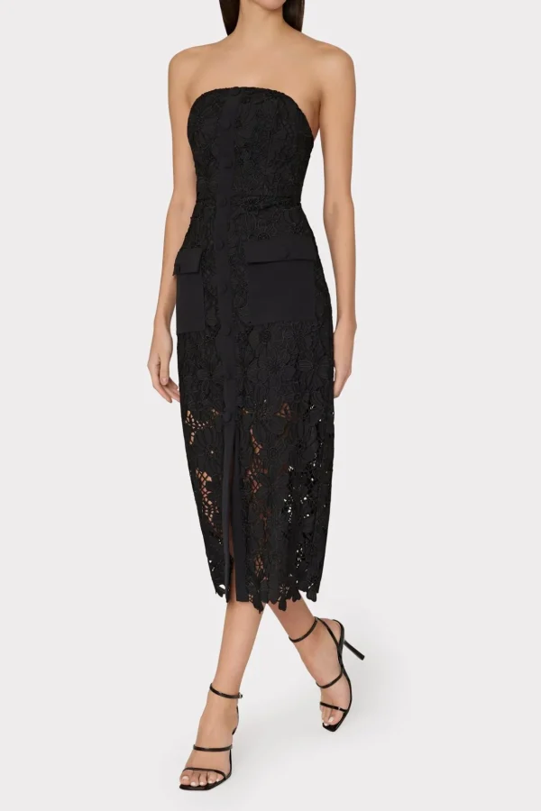 adrienne_roja_lace_midi_d_2-1.webp Guest Of Dresses-MILLY Adrienne Roja Lace Midi Dress Black