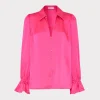 aida_satin_top_0.webp Jumpsuits & Rompers-MILLY Aida Satin Top Milly Pink