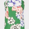 Jumpsuits & Rompers-MILLY Aiden Petals In Bloom Strapless Top Green Multi
