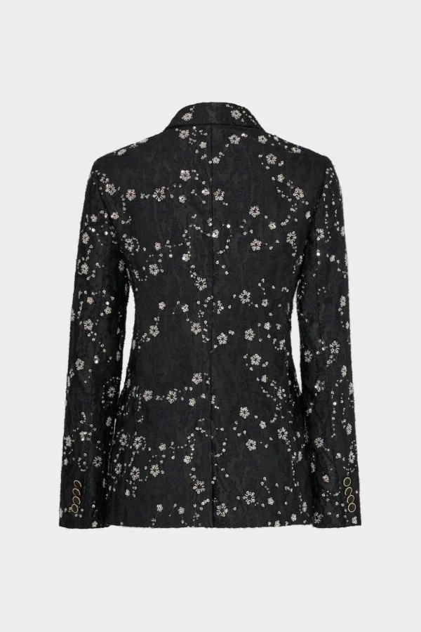 alexa_beaded_blazer_3.webp Coats & Jackets-MILLY Alexa Beaded Blazer Black