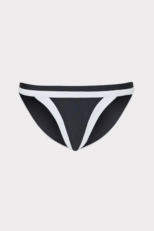 Bikinis-MILLY Amalfi Color Block Bikini Bottom Black Multi
