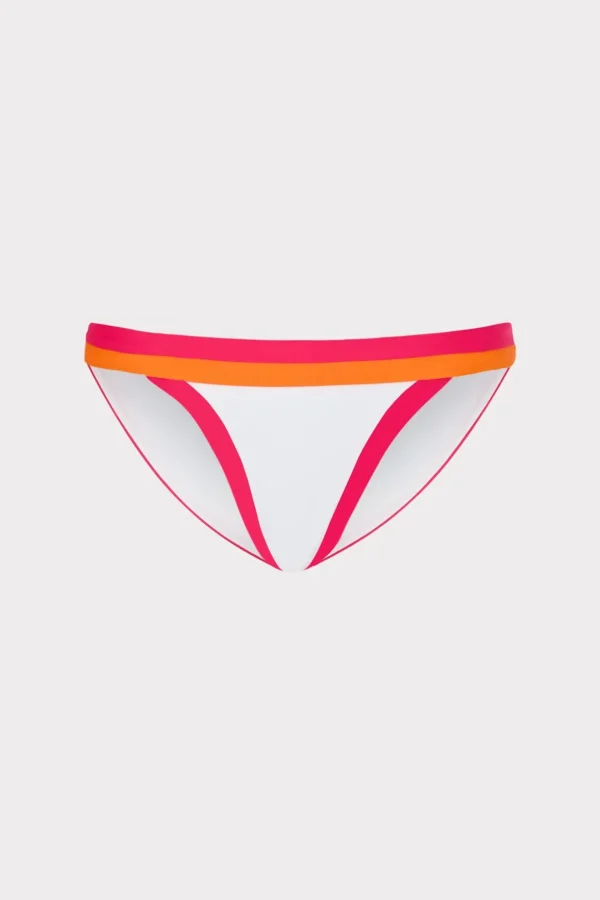 amalfi_color_block_bikini_0-8.webp Jumpsuits & Rompers-MILLY Amalfi Color Block Bikini Bottom Pink Multi