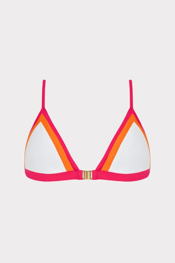 amalfi_color_block_bikini_0-9.webp Jumpsuits & Rompers-MILLY Amalfi Color Block Bikini Top Pink Multi