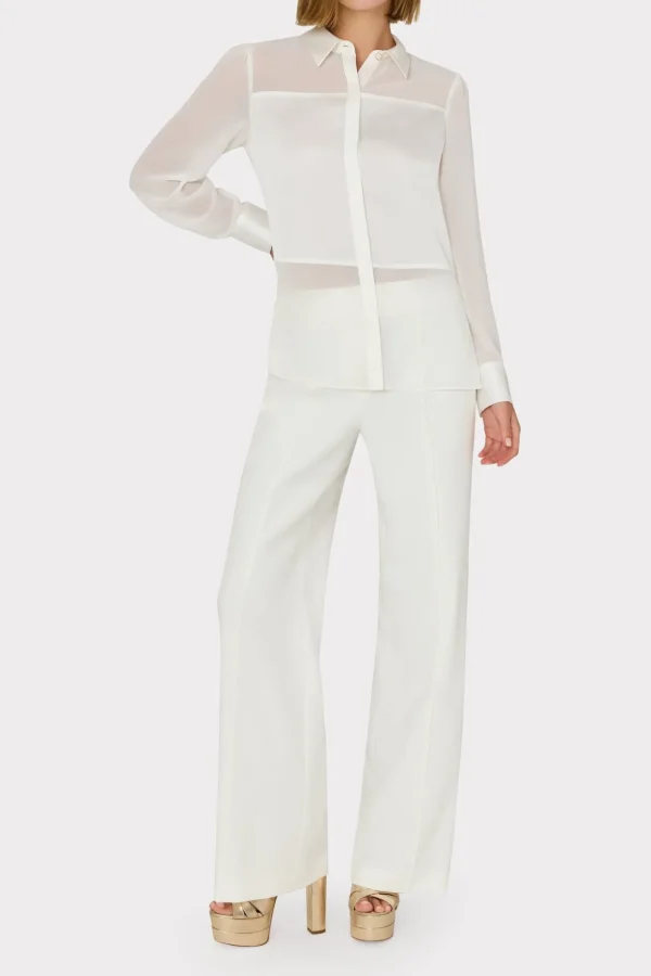 andy_satin_combo_button_u_1-3.webp Tops-MILLY Andy Satin Combo Button Up Blouse White