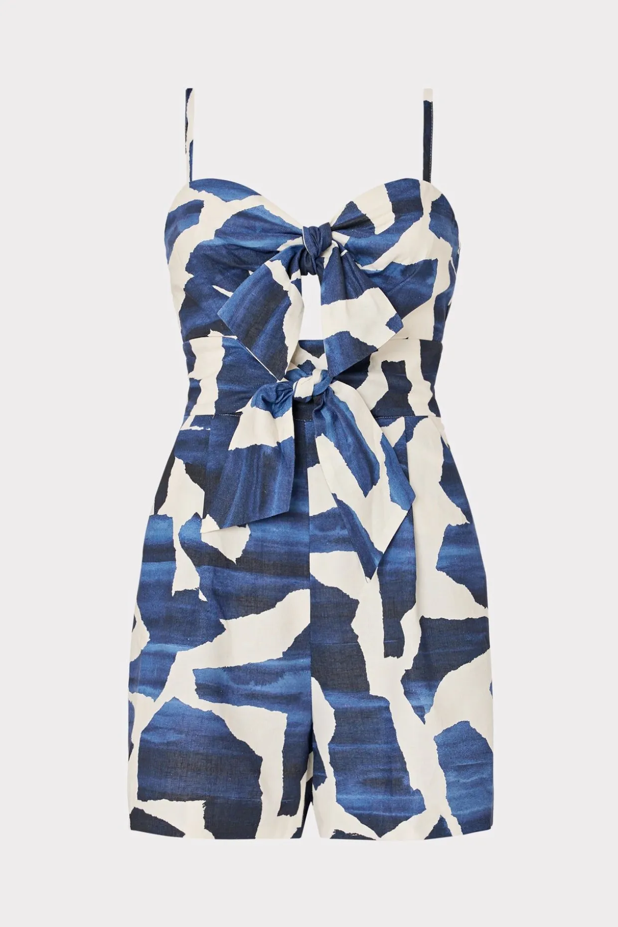 anya_ocean_puzzle_romper_0-1.webp Jumpsuits & Rompers-MILLY Anya Ocean Puzzle Romper Navy Multi
