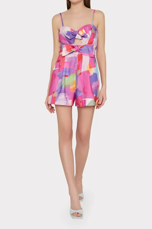anya_rainbow_waterfall_ro_1-1.webp Jumpsuits & Rompers-MILLY Anya Rainbow Waterfall Romper Multi