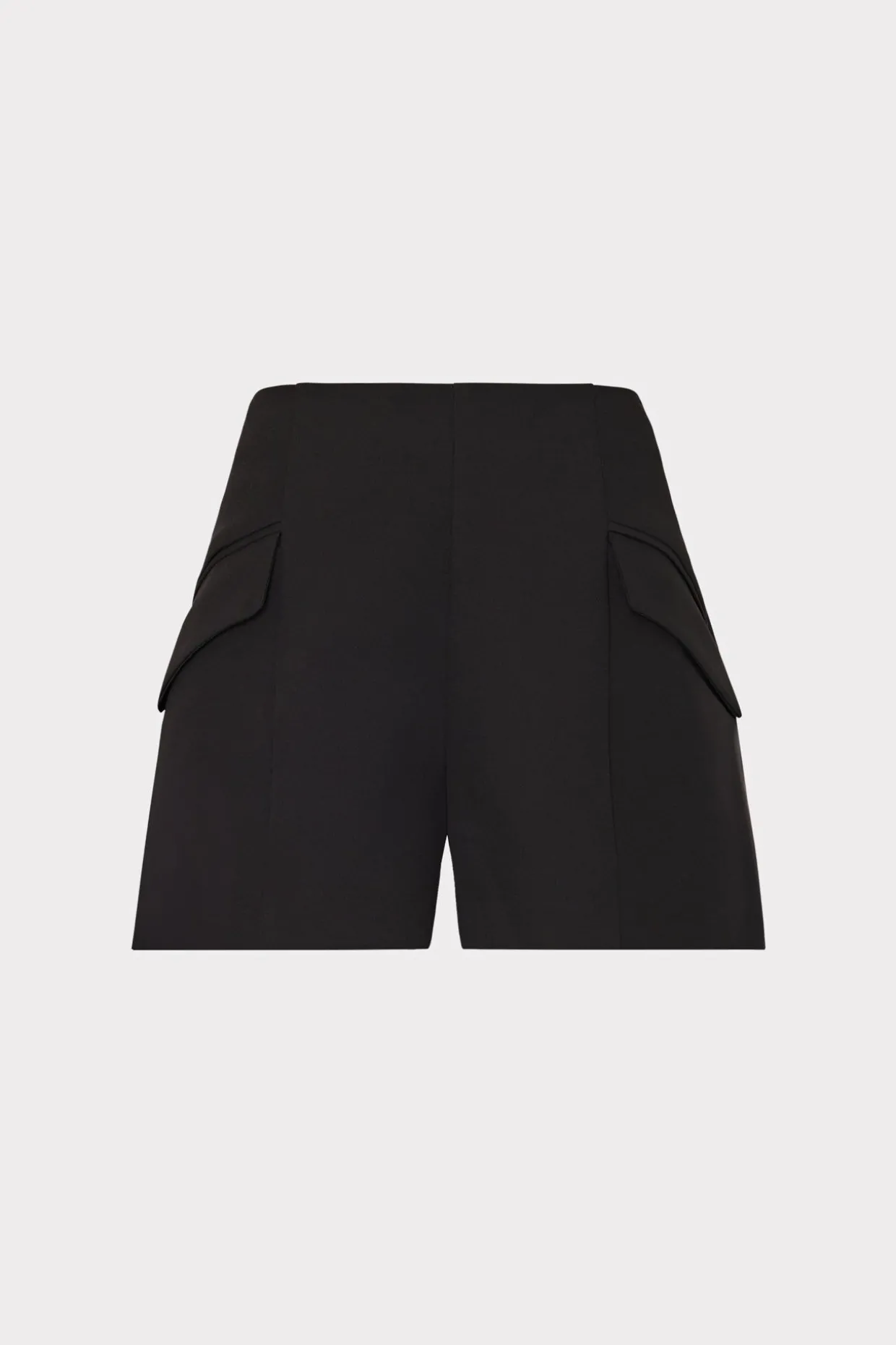 april_cady_shorts_0-1.webp Jumpsuits & Rompers-MILLY April Cady Shorts Black