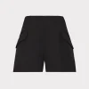 april_cady_shorts_0-4.webp Matching Sets-MILLY April Cady Shorts Black