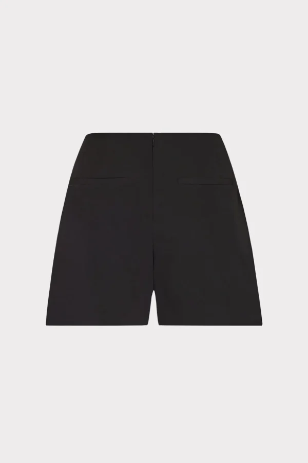 april_cady_shorts_3-4.webp Matching Sets-MILLY April Cady Shorts Black