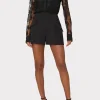 Jumpsuits & Rompers-MILLY Ashton 3D Butterfly Embroidery Blouse Black