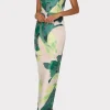 asymetrical_tropical_fore_1-2.webp Evening Gowns-MILLY Asymetrical Tropical Forest Jacquard Midi Dress Green Multi