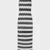 asymetrical_zig_zag_midi__0-2.webp Sundresses-MILLY Asymetrical Zig Zag Midi Dress Black/Ecru