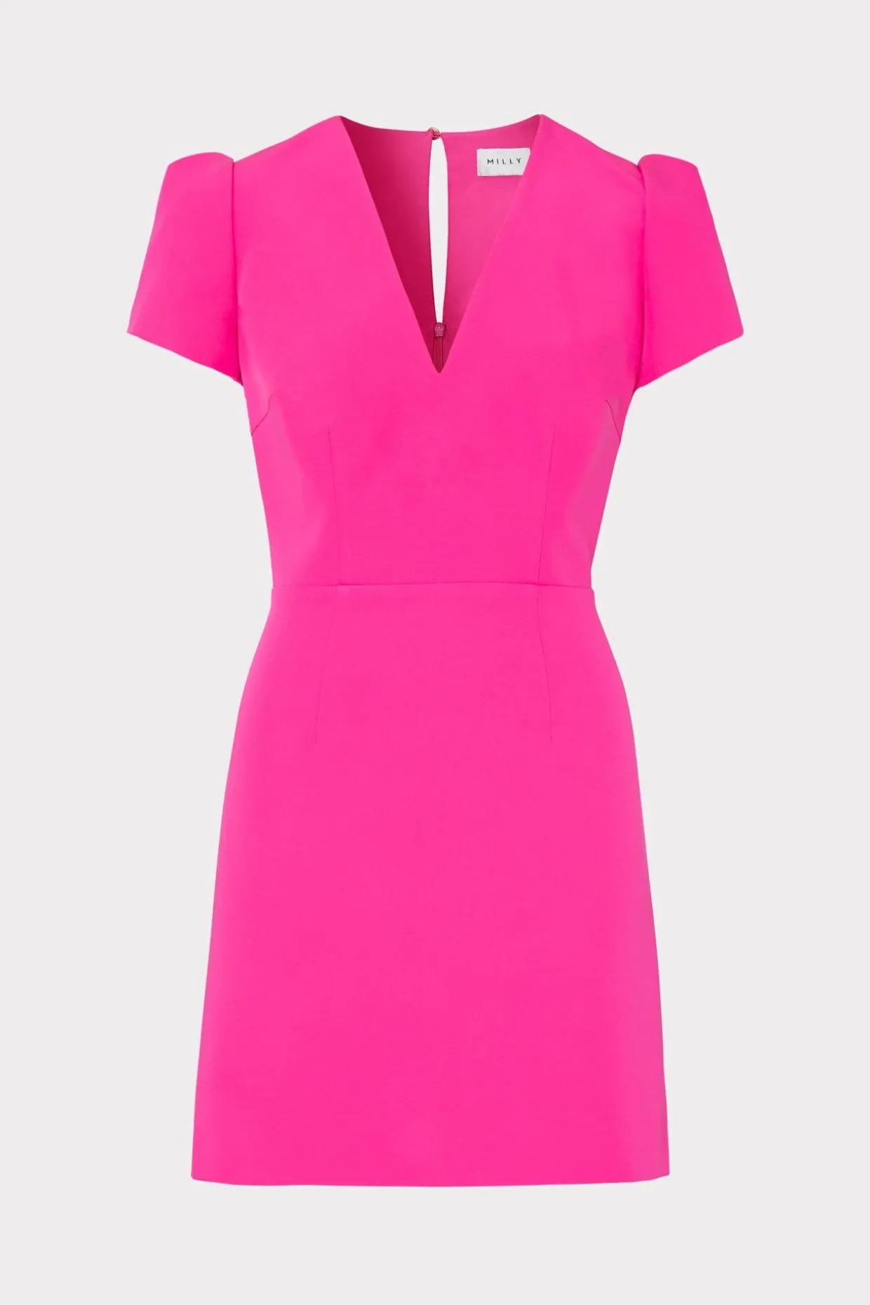 Jumpsuits & Rompers-MILLY Atalie Cady Dress Milly Pink