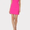Mini Dresses-MILLY Atalie Cady Dress Milly Pink