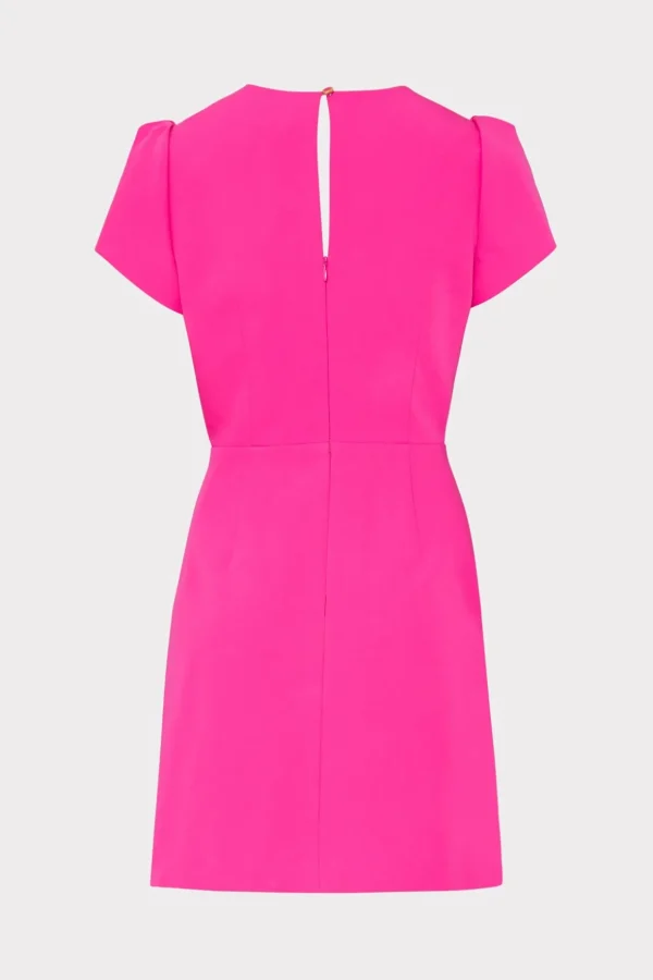 Mini Dresses-MILLY Atalie Cady Dress Milly Pink