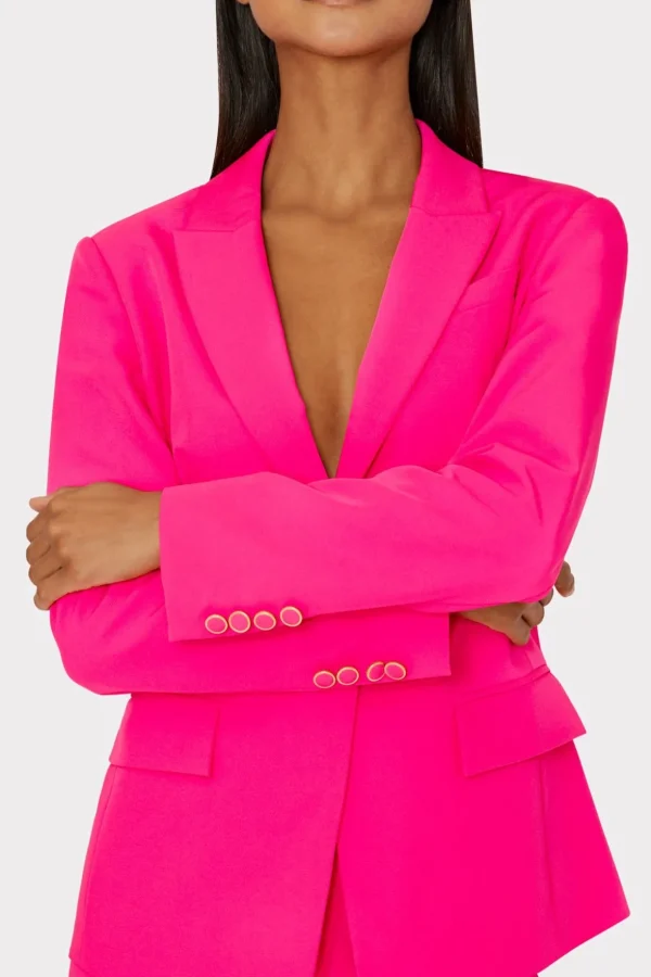 avery_cady_blazer_2-13.webp Matching Sets-MILLY Avery Cady Blazer Milly Pink