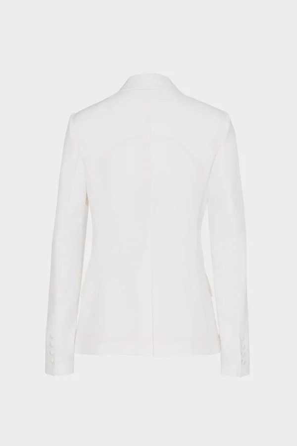 avery_cady_blazer_3-14.webp Matching Sets-MILLY Avery Cady Blazer Ecru