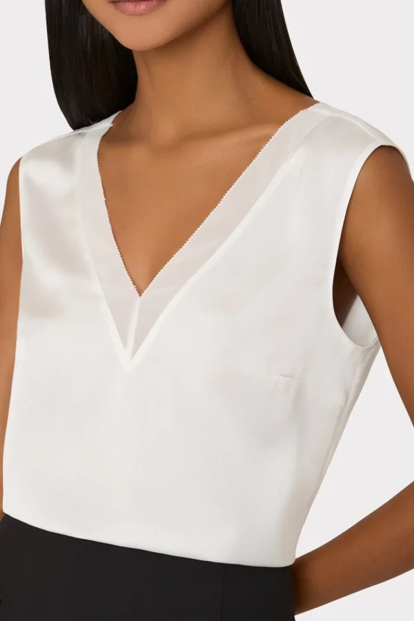 avianna_satin_sleeveless__2-3.webp Tops-MILLY Avianna Satin Sleeveless Top White
