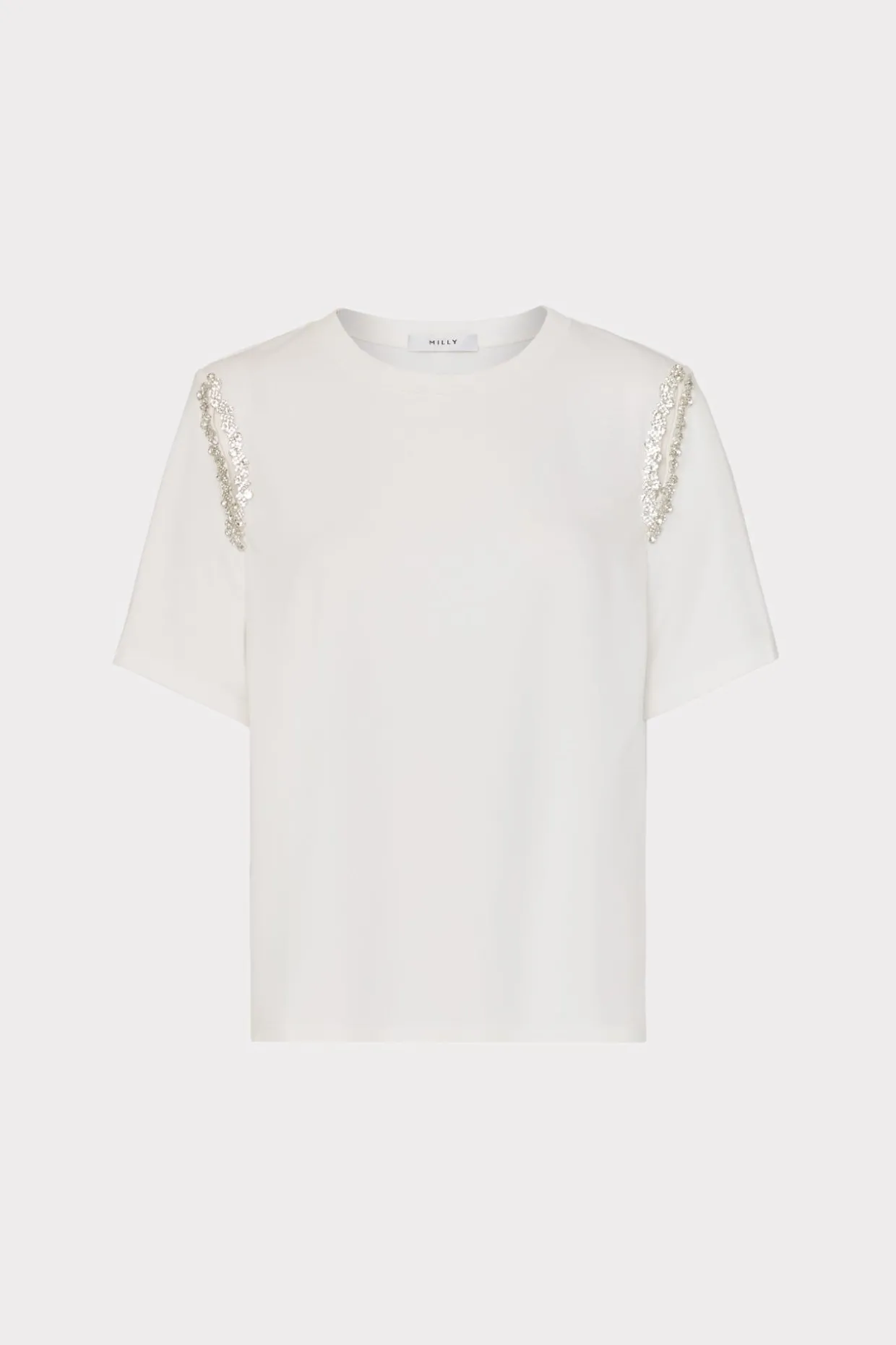 avril_crystal_trim_tee_0-1.webp Jumpsuits & Rompers-MILLY Avril Crystal Trim Tee White
