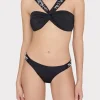 beaded_applique_shoulder__1.webp Jumpsuits & Rompers-MILLY Beaded Applique Shoulder Draped Bikini Top Black