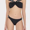 beaded_applique_shoulder__2.webp Jumpsuits & Rompers-MILLY Beaded Applique Shoulder Draped Bikini Top Black