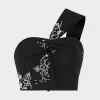 Tops-MILLY Beaded Embroidery Top Black