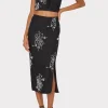 Tops-MILLY Beaded Embroidery Top Black