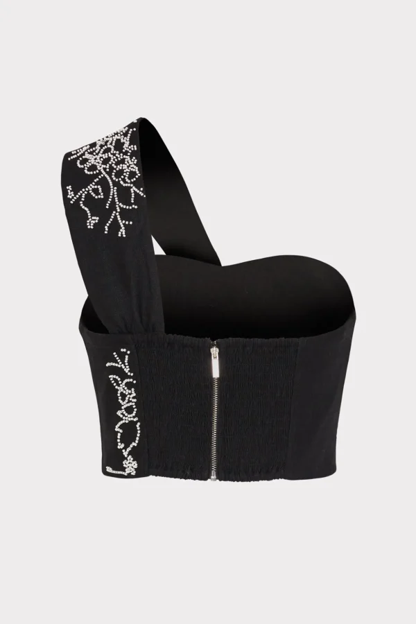 beaded_embroidery_top_3.webp Jumpsuits & Rompers-MILLY Beaded Embroidery Top Black