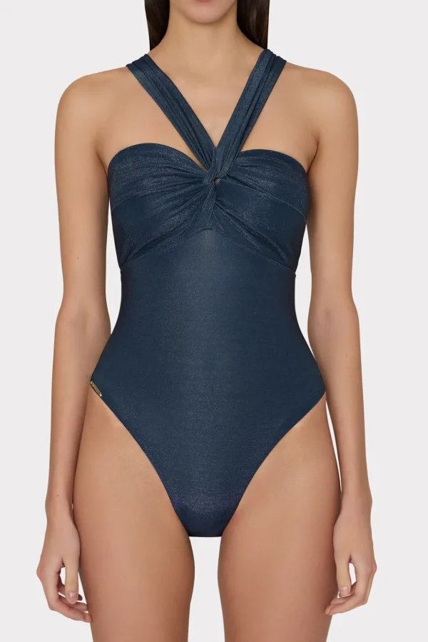 betsy_bandeau_shimmer_one_1.webp One Piece Swimsuits-MILLY Betsy Bandeau Shimmer One Piece Navy