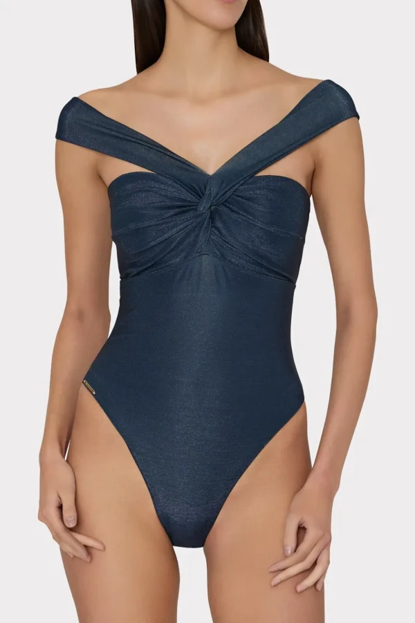 betsy_bandeau_shimmer_one_2-1.webp Jumpsuits & Rompers-MILLY Betsy Bandeau Shimmer One Piece Navy