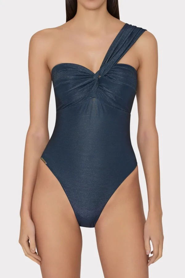 betsy_bandeau_shimmer_one_3.webp One Piece Swimsuits-MILLY Betsy Bandeau Shimmer One Piece Navy