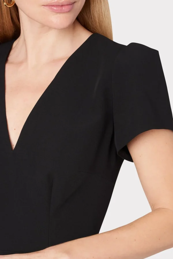 Jumpsuits & Rompers-MILLY Cady Atalie Dress Black
