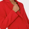 cady_blazer_2.webp Coats & Jackets-MILLY Cady Blazer Red