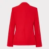 Jumpsuits & Rompers-MILLY Cady Blazer Red