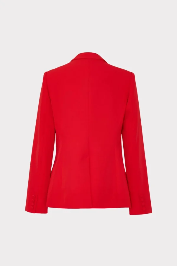 Jumpsuits & Rompers-MILLY Cady Blazer Red