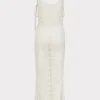 Jumpsuits & Rompers-MILLY Cover-Up Dress With Seashell Crochet Trim Ecru