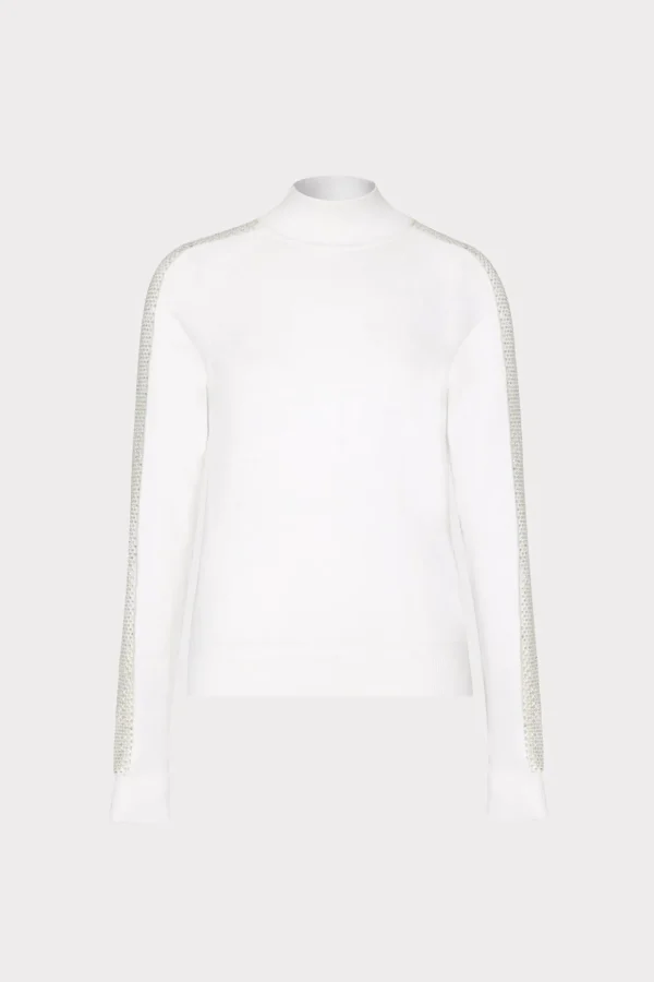 crystal_racer_turtleneck_0-1.webp Sweaters & Knits-MILLY Crystal Racer Turtleneck Ecru