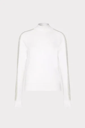 crystal_racer_turtleneck_0-3.webp Tops-MILLY Crystal Racer Turtleneck Ecru