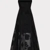 d_butterfly_embroidery_sp_3-2.webp Evening Gowns-MILLY 3D Butterfly Embroidery Spaghetti Strap Dress Black