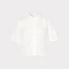 Cover-Ups-MILLY 3D Floral Cotton Eyelet Button Up Top White