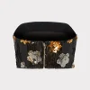 d_floral_sequins_straples_3.webp Tops-MILLY 3D Floral Sequins Strapless Top Black Multi