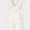 delilah_diamond_jacquard__0.webp Jumpsuits & Rompers-MILLY Delilah Diamond Jacquard Voile Coverup Dress White/Gold