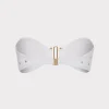 diamond_heat_set_bandeau__3.webp Jumpsuits & Rompers-MILLY Diamond Heat Set Bandeau Bikini Top White