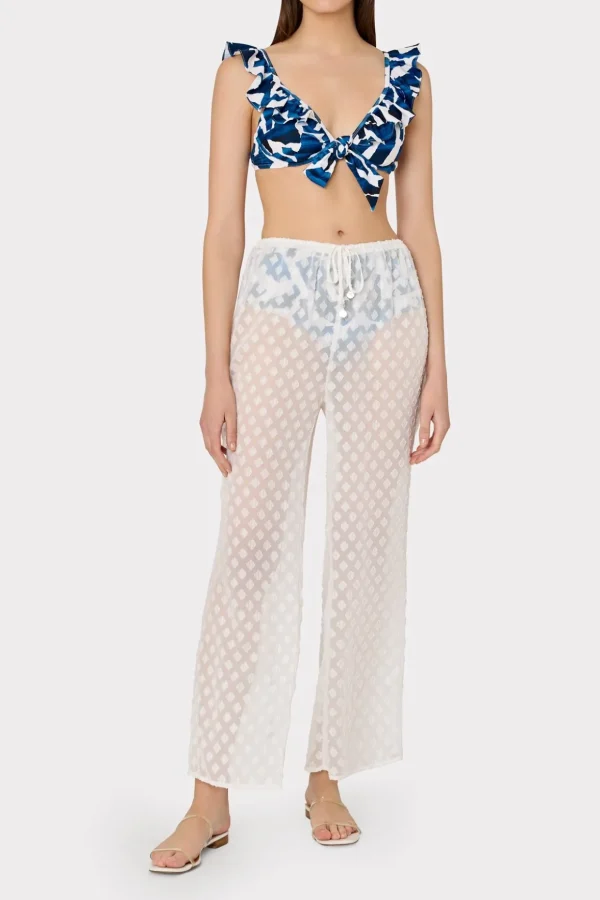 diamond_jacquard_coverup__1-1.webp Jumpsuits & Rompers-MILLY Diamond Jacquard Coverup Pants White/Gold