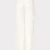 Cover-Ups-MILLY Diamond Jacquard Coverup Pants White/Gold