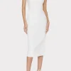 draped_one_shoulder_linen_1.webp Jumpsuits & Rompers-MILLY Draped One Shoulder Linen Dress White