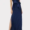 estelle_satin_dress_1-3.webp Guest Of Dresses-MILLY Estelle Satin Dress Navy