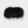 Coats & Jackets-MILLY Feather Bolero Black