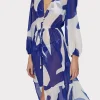 Jumpsuits & Rompers-MILLY Fiona Grand Foliage Cover-Up Navy/White